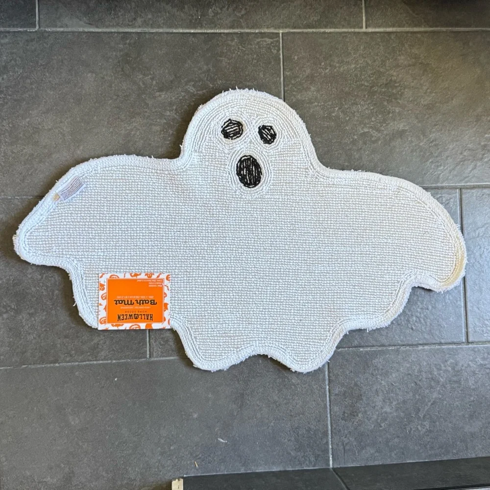 Ghost Bath Mat - White